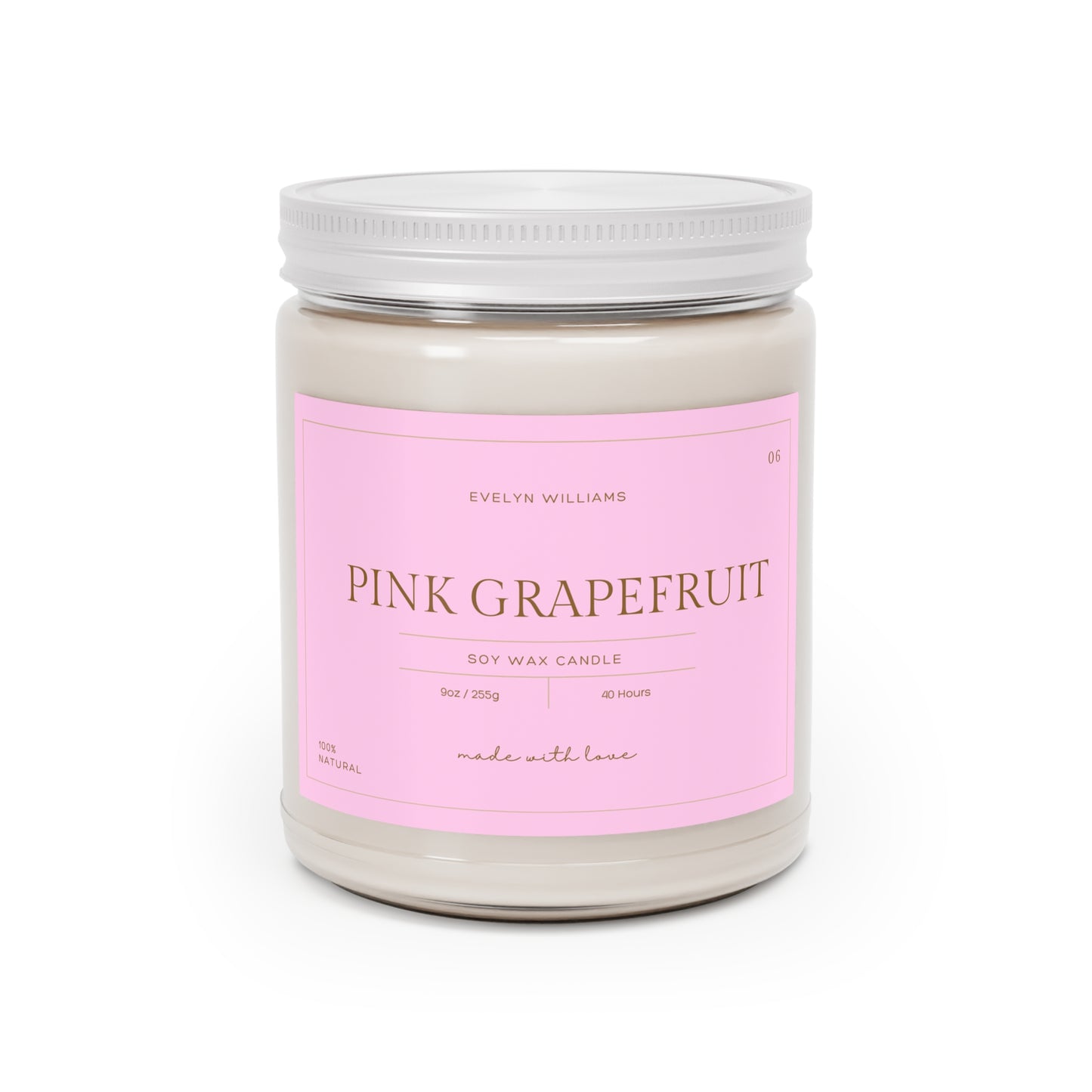 Pink Grapefruit Candle