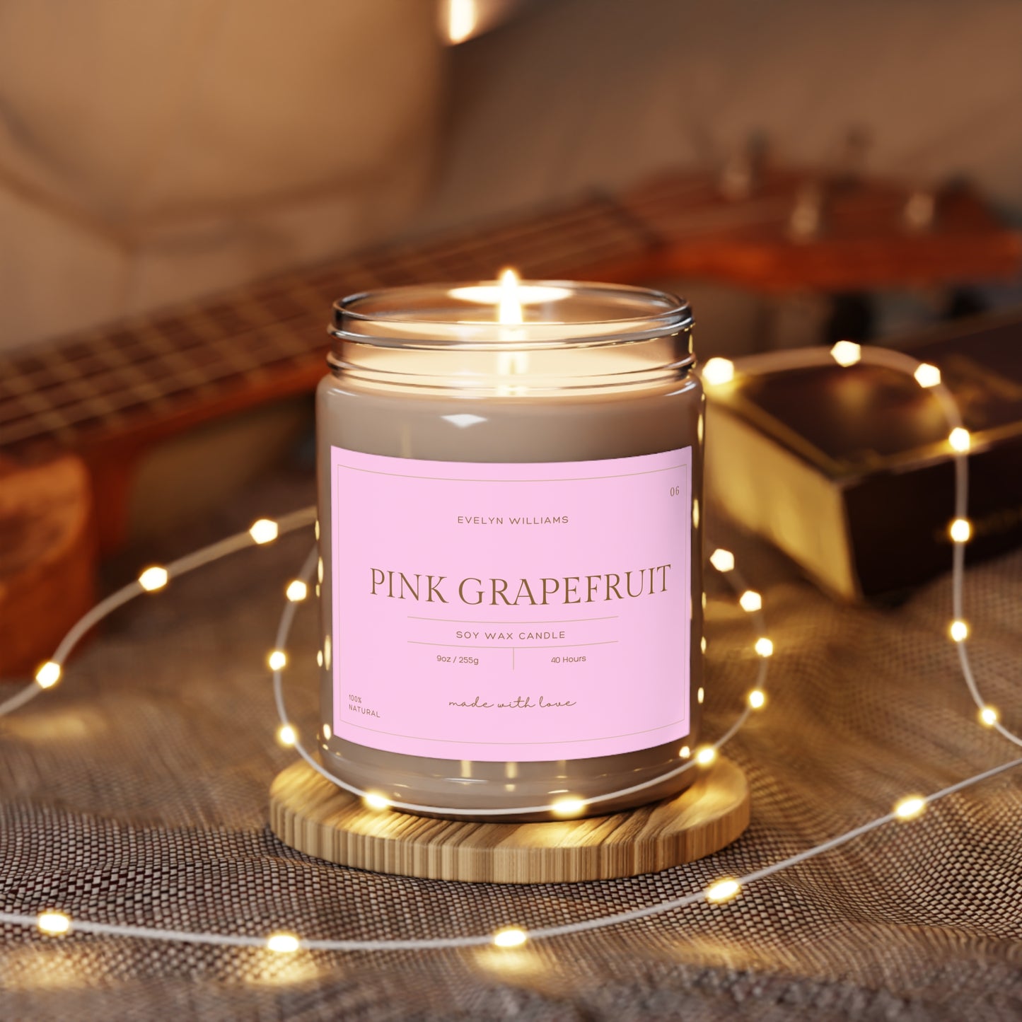 Pink Grapefruit Candle